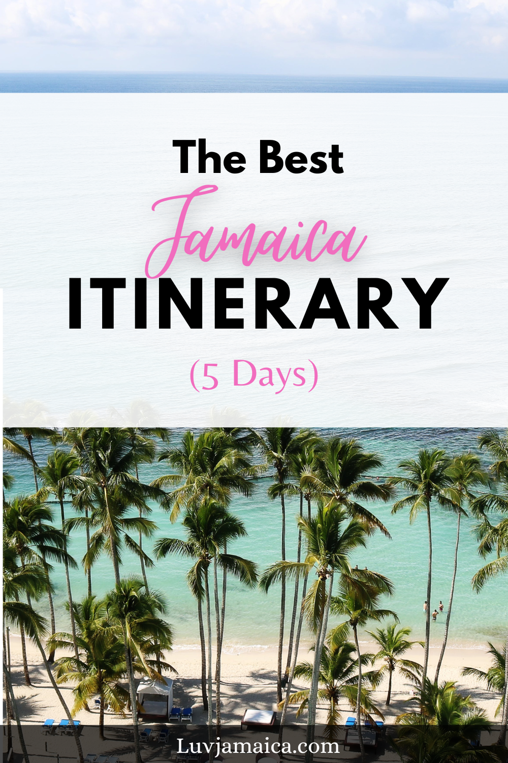 Jamaica itinerary 5 days